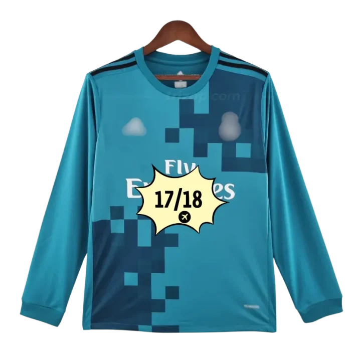 Camiseta alternativa manga larga Retro Madrid 17/18 - Imagen 1