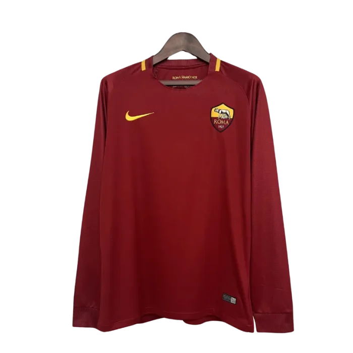 Camiseta local manga larga AS Roma 17/18 - Imagen 1