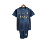 Conjunto niño Al-Nassr segunda equipación 23/24