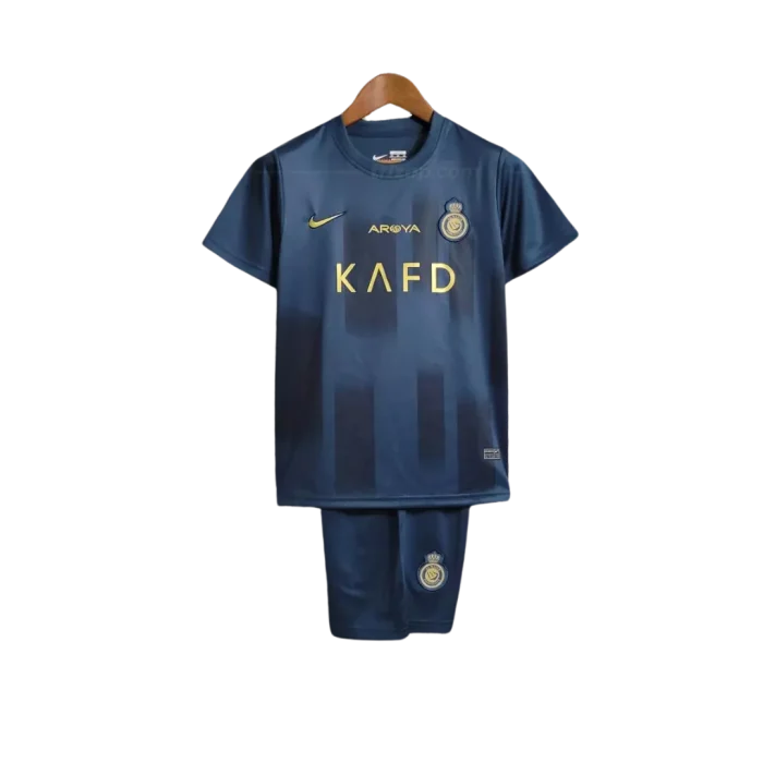 Conjunto niño Al-Nassr segunda equipación 23/24 - Imagen 1
