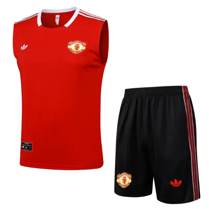Conjunto entreno sin mangas «edición retro» Man. United 25/26 - Imagen 1