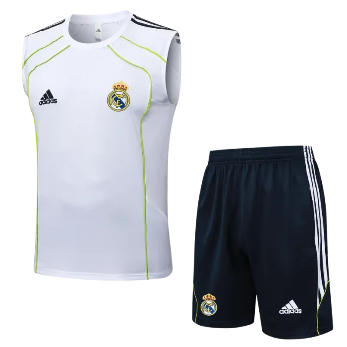 Conjunto entreno sin mangas blanco Real Madrid 25/26 - Imagen 1