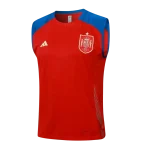 Camiseta sin mangas roja España 24/25