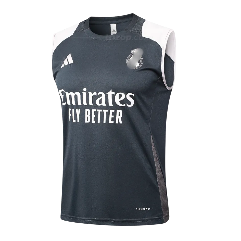 sin-mangas-real-madrid-gris-oscuro-24-25-2 Camiseta sin mangas Gris Oscuro Real Madrid 24/25 - Imagen 1