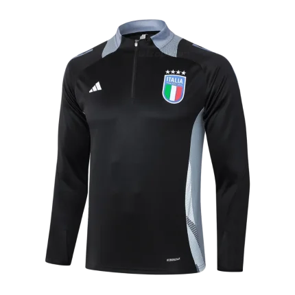 Sudadera entrenamiento negra Italia 24/25
