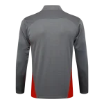 Sudadera entrenamiento gris AC Milán 24/25 - Imagen 2