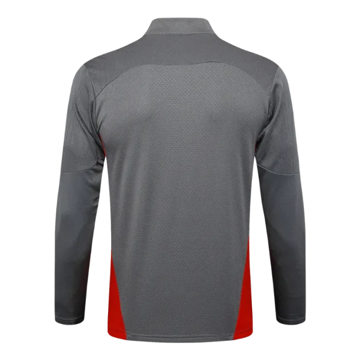 Sudadera entrenamiento gris AC Milán 24/25 - Imagen 2