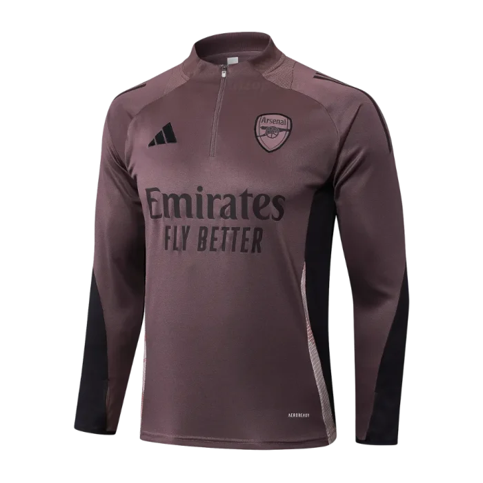 Sudadera entrenamiento marrón Arsenal 24/25 - Imagen 1