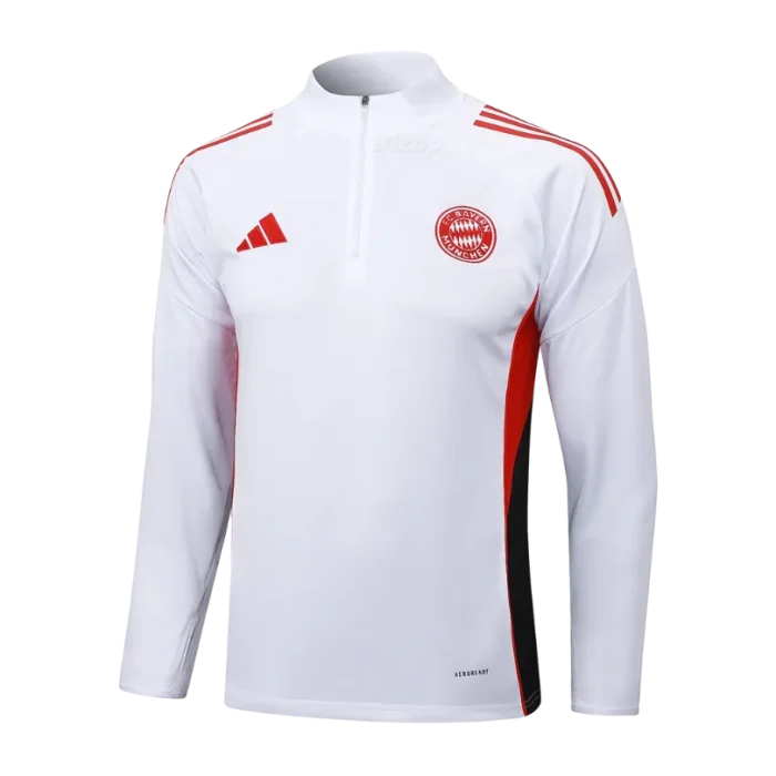 Sudadera entreno blanca Bayern de Múnich 25/26 - Imagen 1