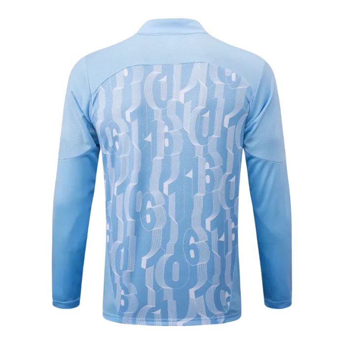 Sudadera entrenamiento Especial celeste Manchester City 24/25 - Imagen 2