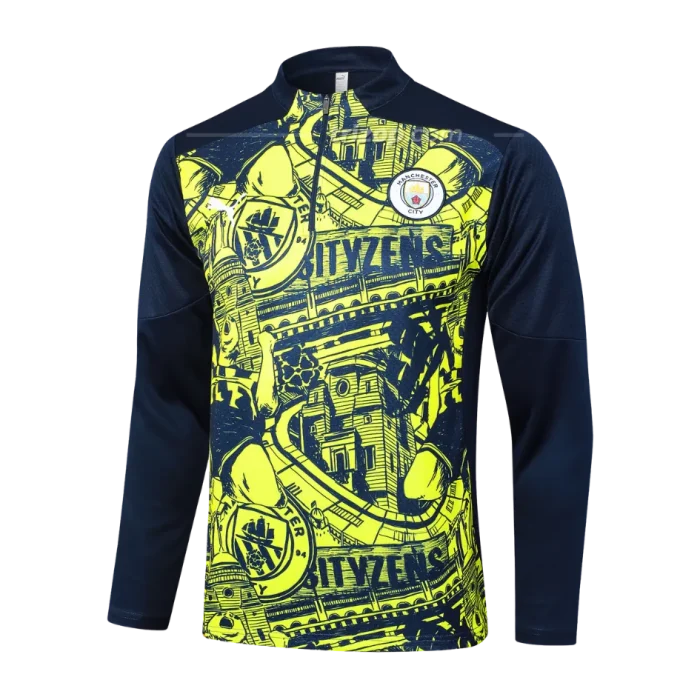Sudadera entrenamiento verde Manchester City 24/25 - Imagen 1