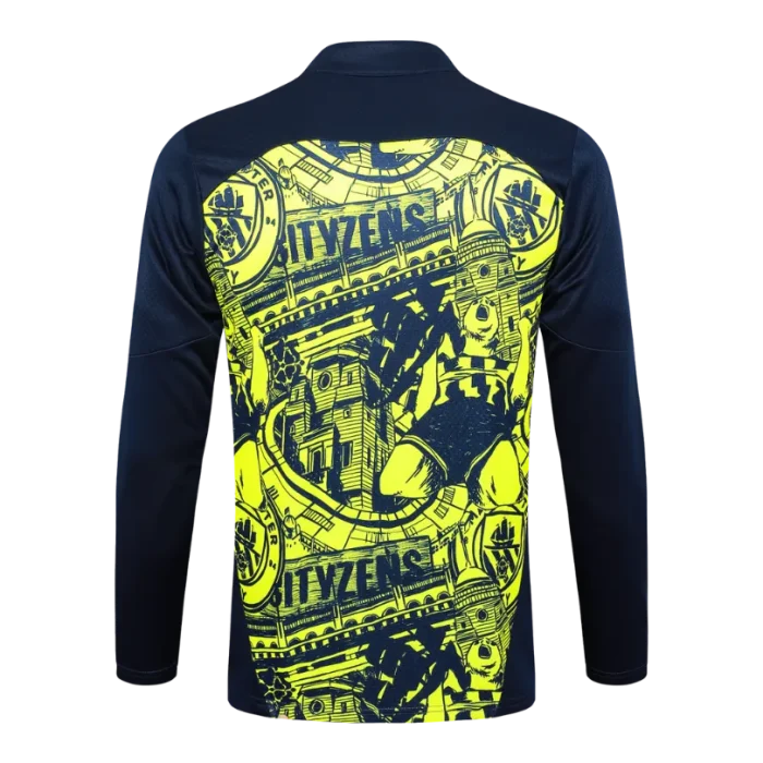 Sudadera entrenamiento verde Manchester City 24/25 - Imagen 2