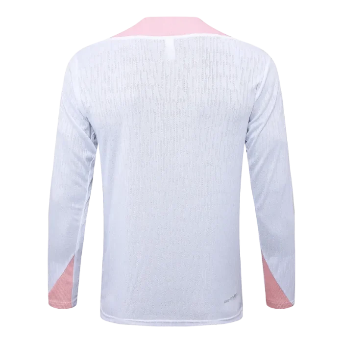 Sudadera entrenamiento Player blanco Paris Saint-Germain 24/25 - Imagen 2