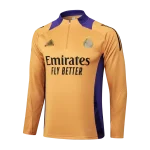 Sudadera entrenamiento naranja Real Madrid 24/25