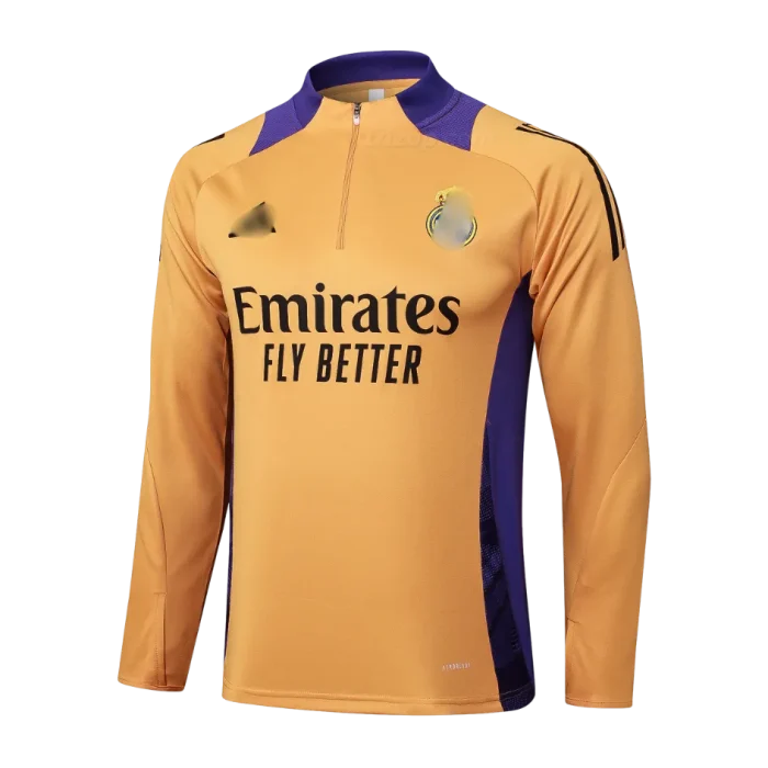 Sudadera entrenamiento naranja Real Madrid 24/25 - Imagen 1