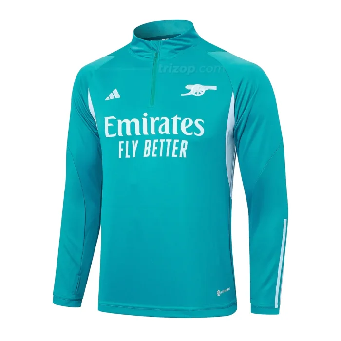 Sudadera entrenamiento verde Arsenal 23/24 - Imagen 1