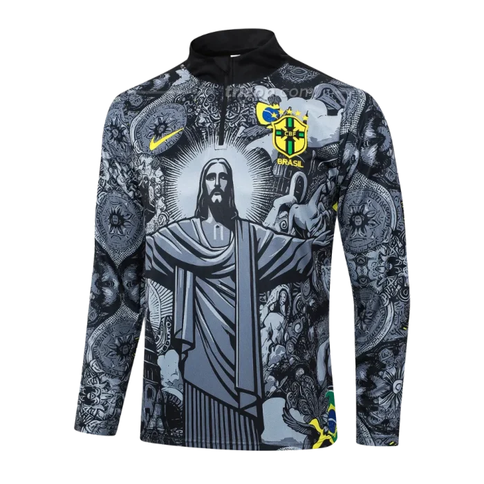 Sudadera entrenamiento «Cristo Redentor» Brasil 24/25 - Imagen 1