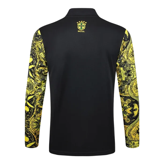 Sudadera entrenamiento amarilla “Cristo Redentor” Brasil 24/25 - Imagen 2
