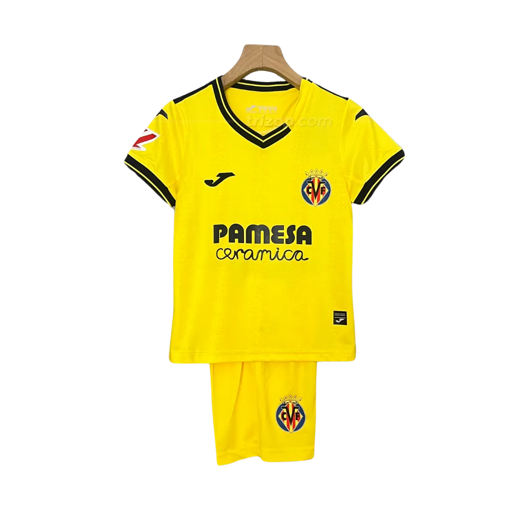 villarreal-casa-24-25-kit-nino-1 Conjunto niño primera Villarreal 24/25 - Imagen 1